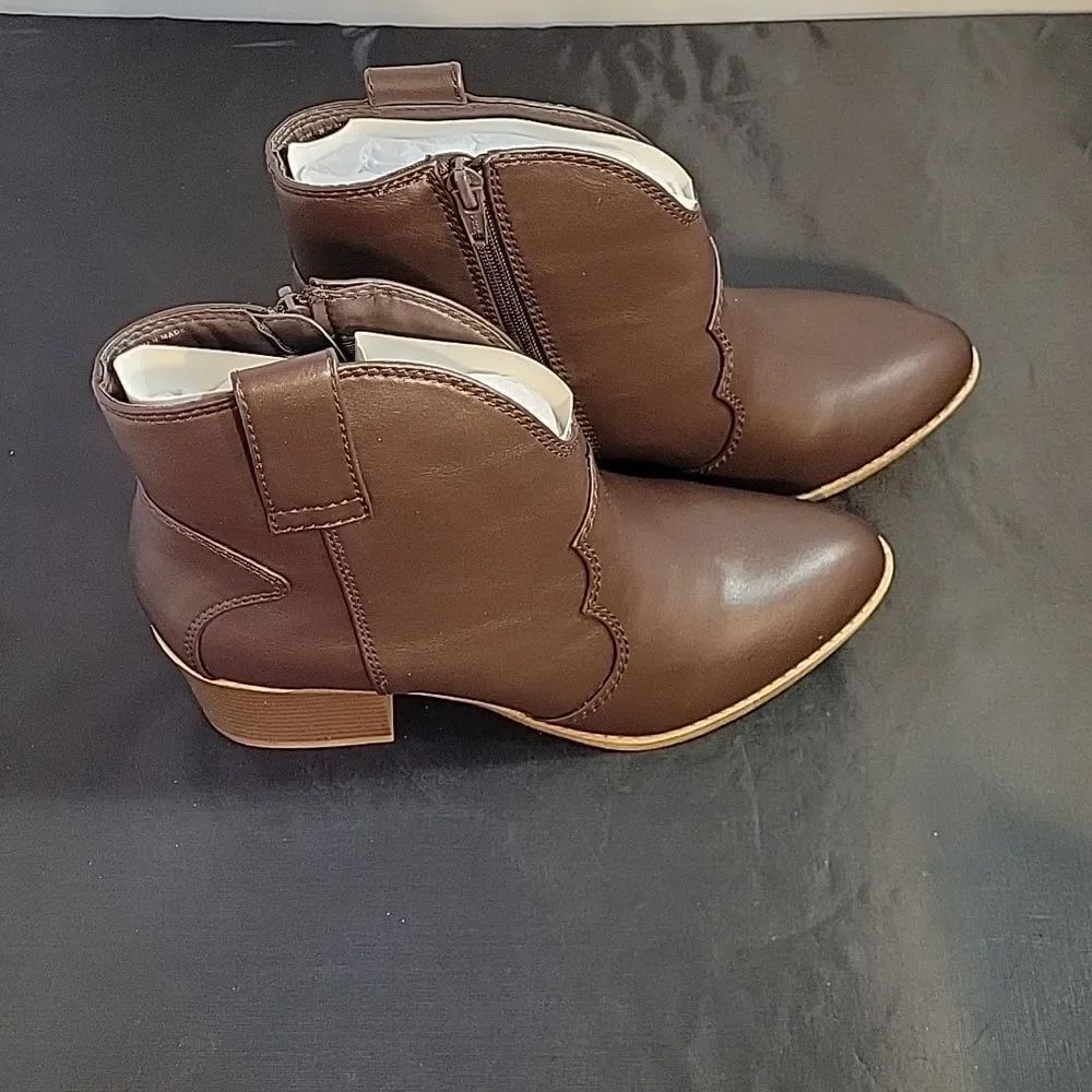 BRAND NEW SONOMA GOODS FOR LIFE ® SAN JUAN WOMEN'S WESTERN ANKLE BOOTS - Picture 6 of 14